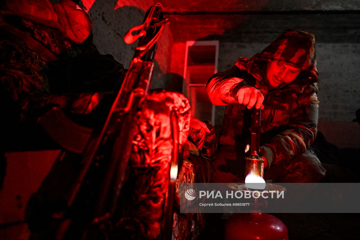 Работа расчета батальонной тактической группы (БТГР) "Каштана" спецназа "Ахмат"