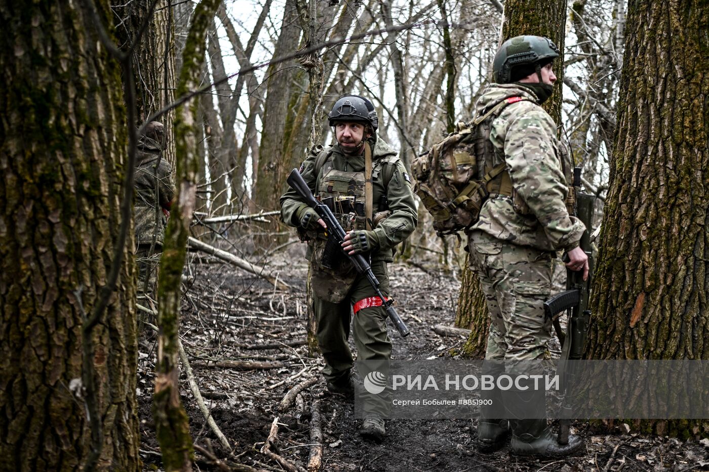 Работа расчета батальонной тактической группы (БТГР) "Каштана" спецназа "Ахмат"