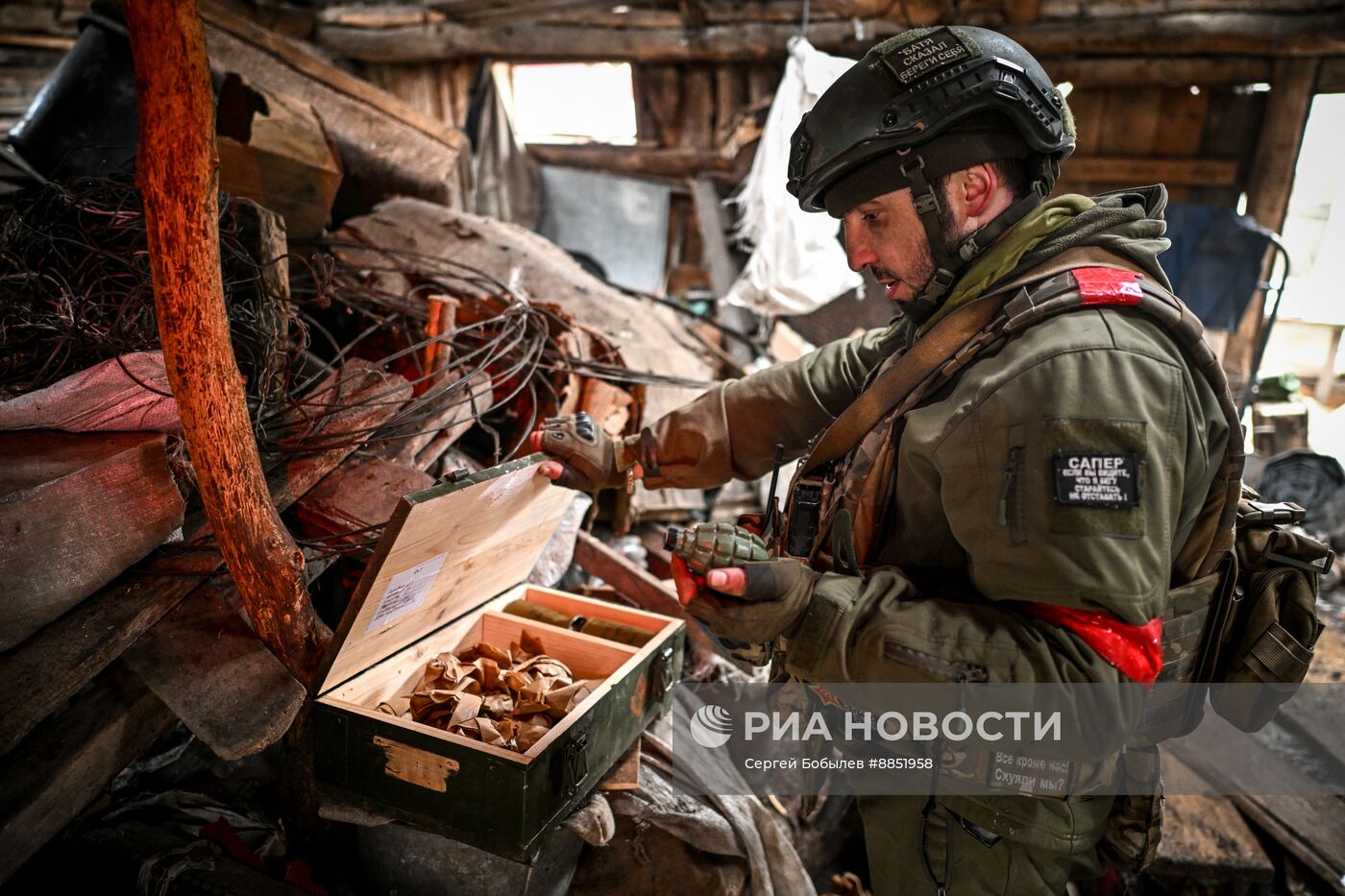 Работа расчета батальонной тактической группы (БТГР) "Каштана" спецназа "Ахмат"