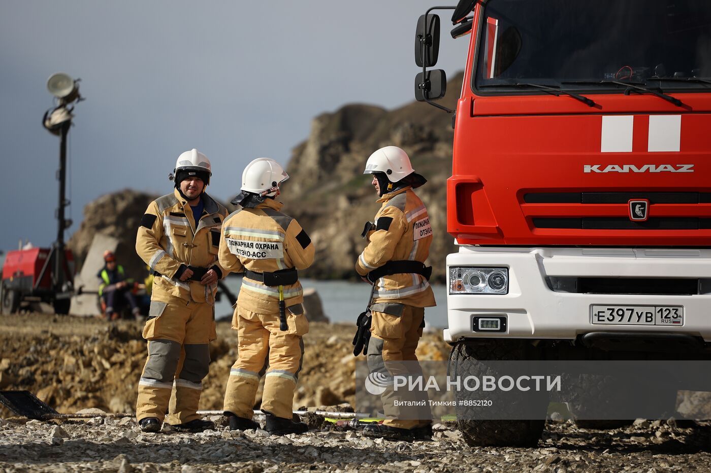 Демонтаж танкера "Волгонефть-239" в Краснодарском крае