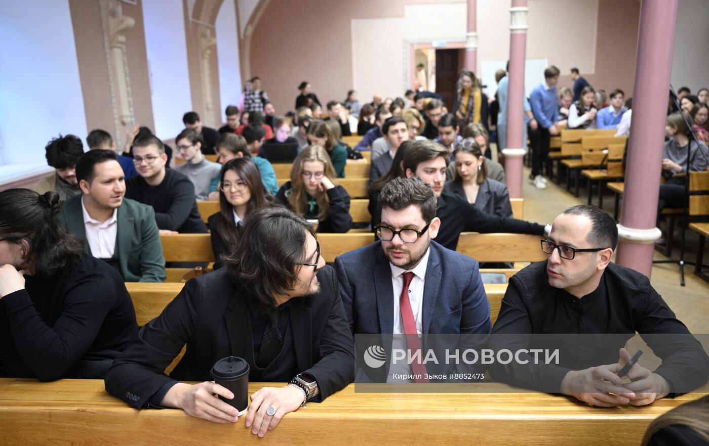 Рабочая поездка политического деятеля Абхазии Б. Гунбы в Москву