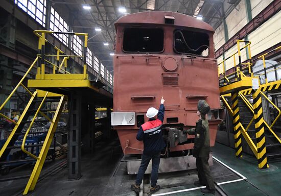 Уссурийский локомотиворемонтный завод после реконструкции