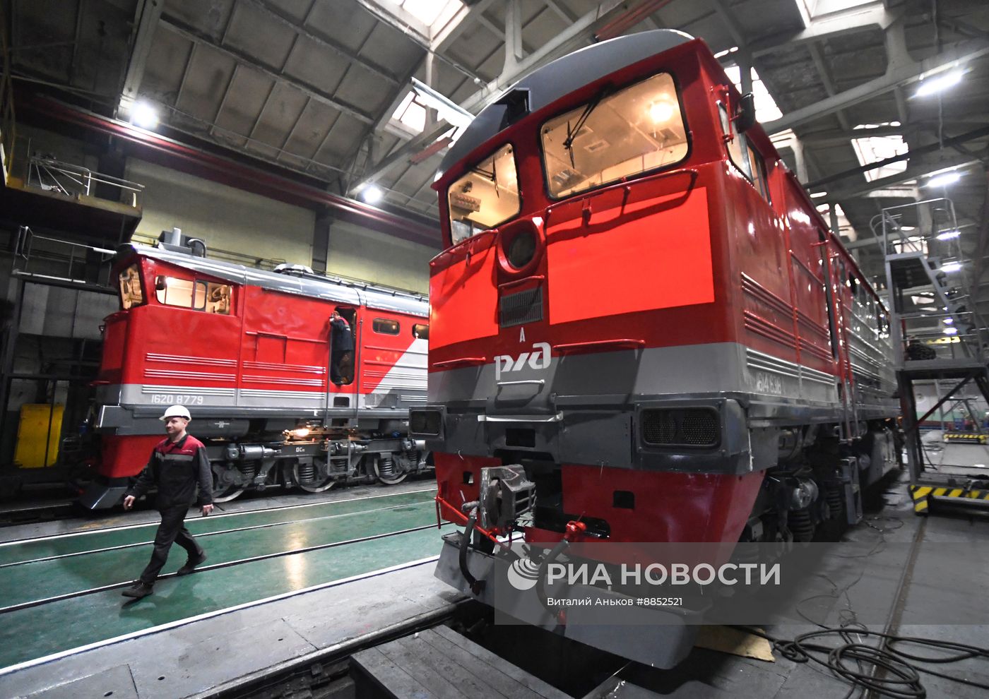 Уссурийский локомотиворемонтный завод после реконструкции
