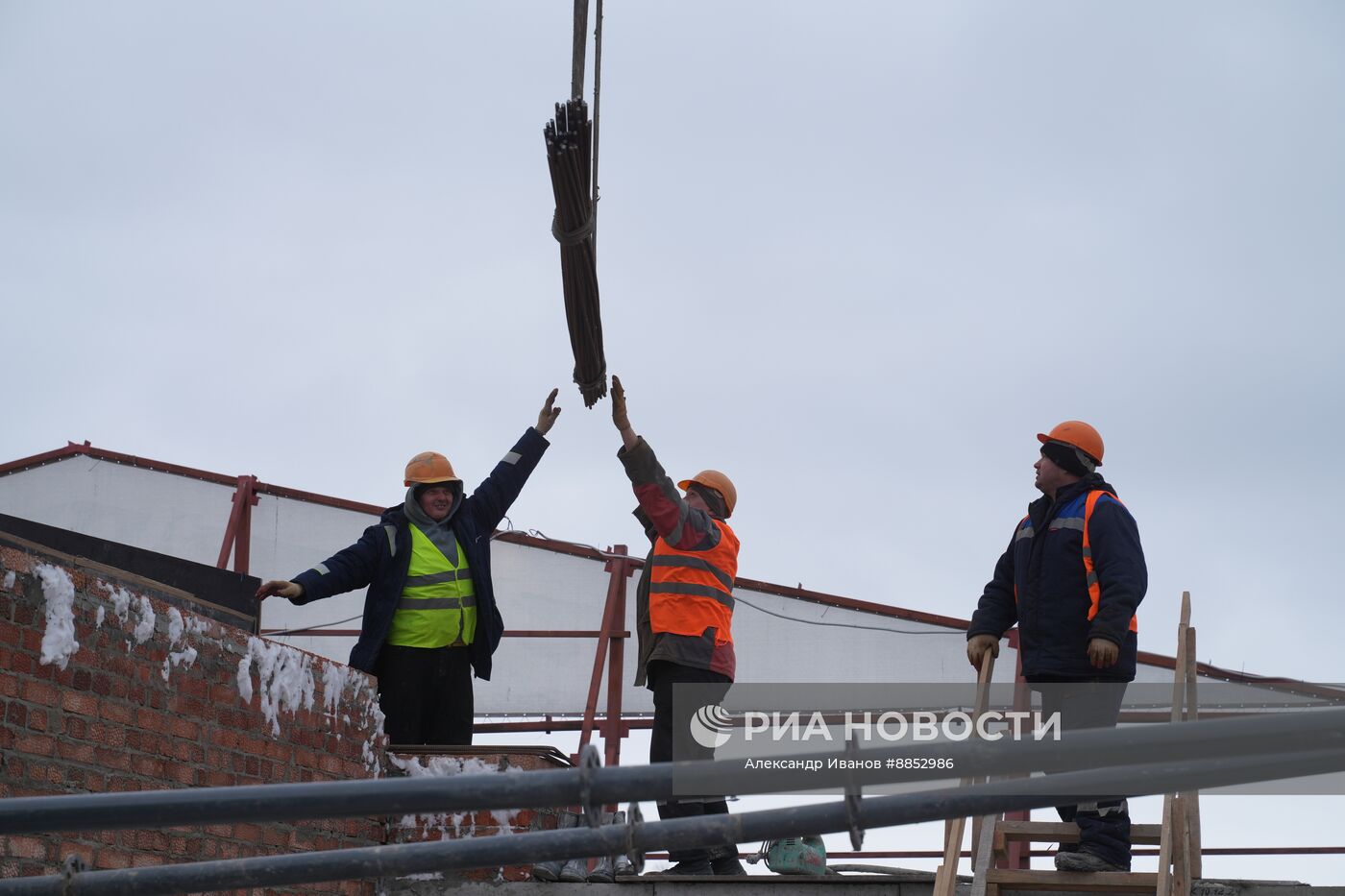 Восстановление драматического театра в Мариуполе