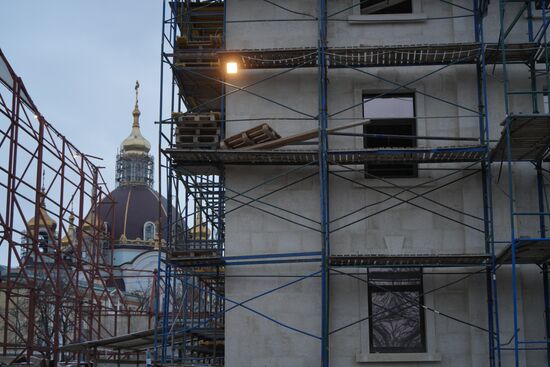 Восстановление драматического театра в Мариуполе