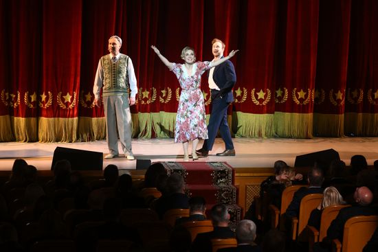 Юбилейный вечер в честь 95-летия Театра Российской Армии