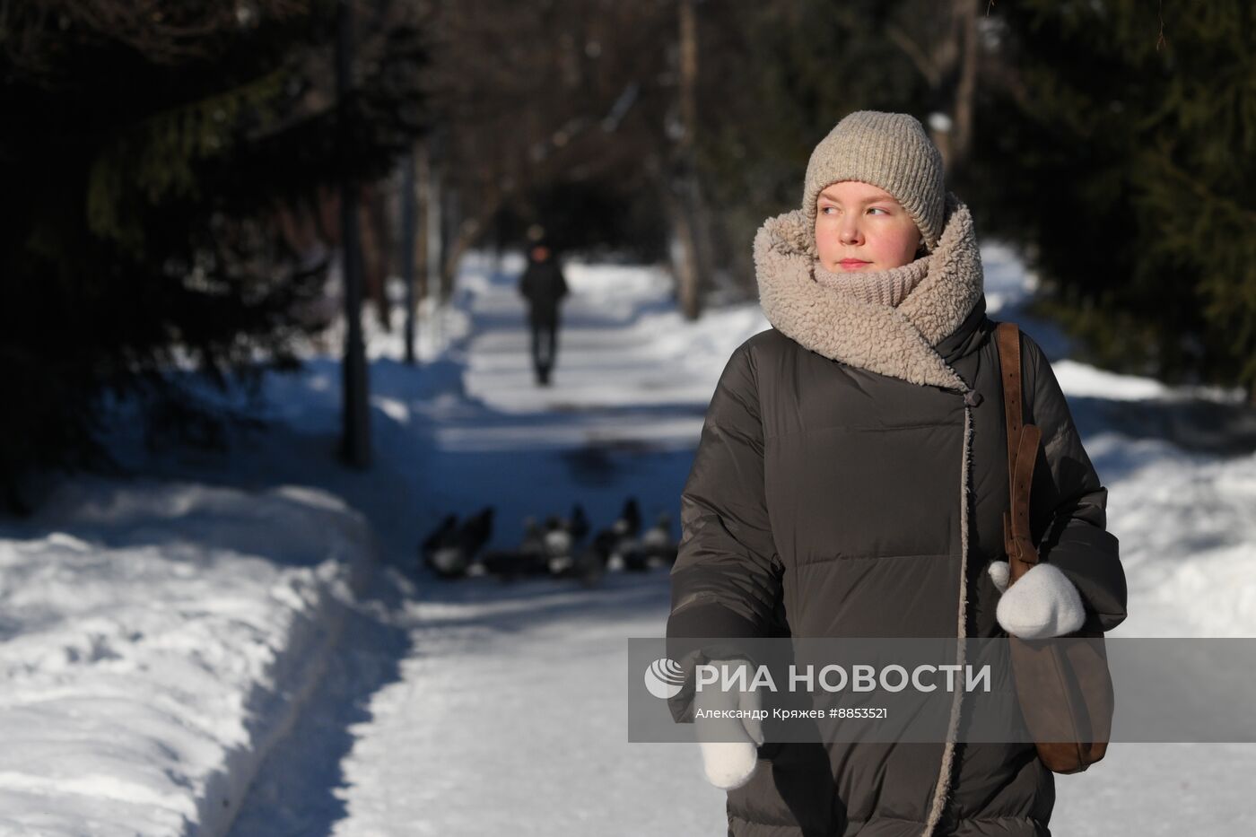 Зима в Новосибирске 