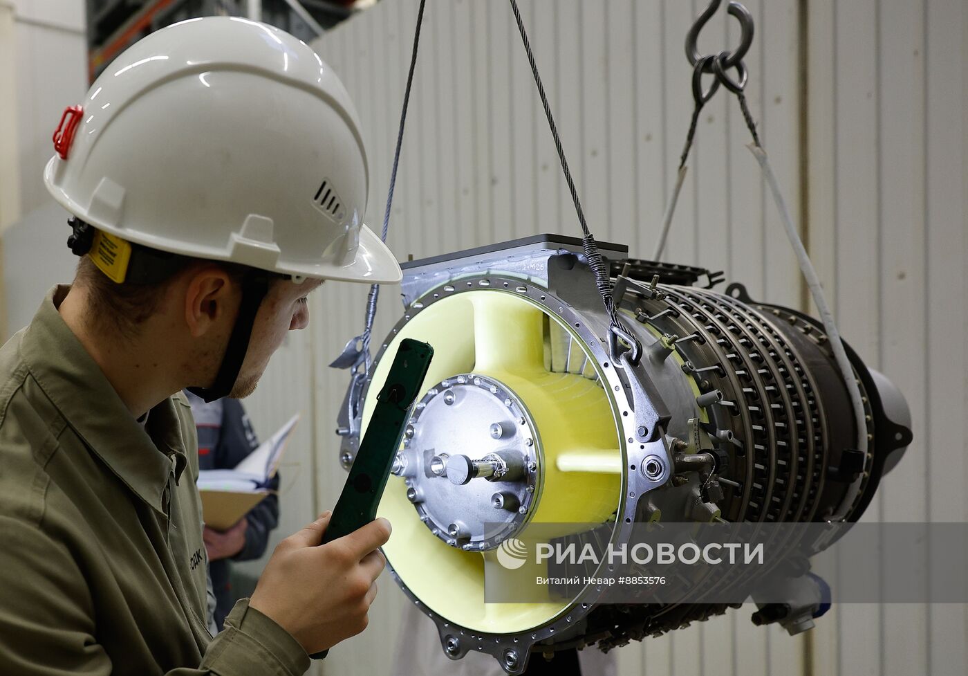 Производство газотурбинных двигателей для авиации