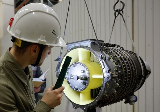 Производство газотурбинных двигателей для авиации