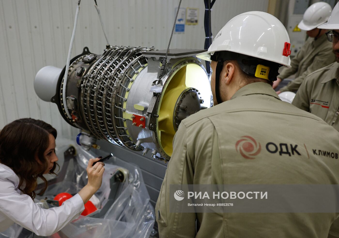 Производство газотурбинных двигателей для авиации