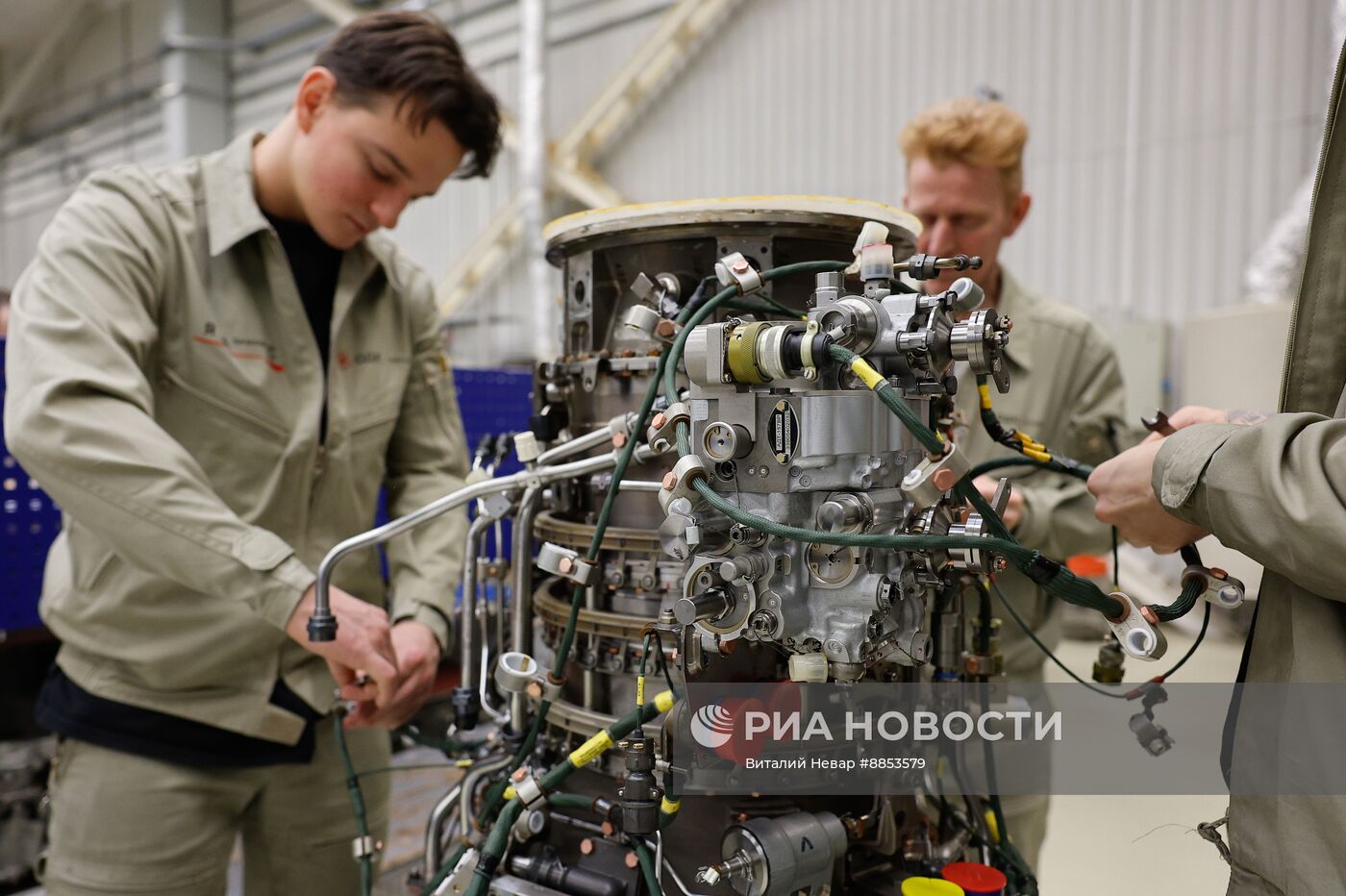 Производство газотурбинных двигателей для авиации