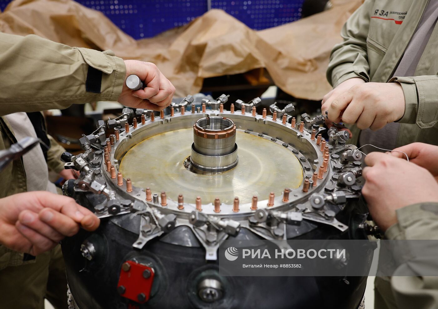 Производство газотурбинных двигателей для авиации