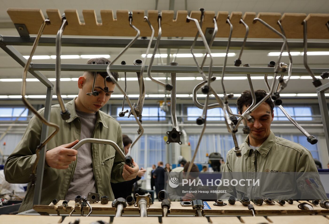 Производство газотурбинных двигателей для авиации