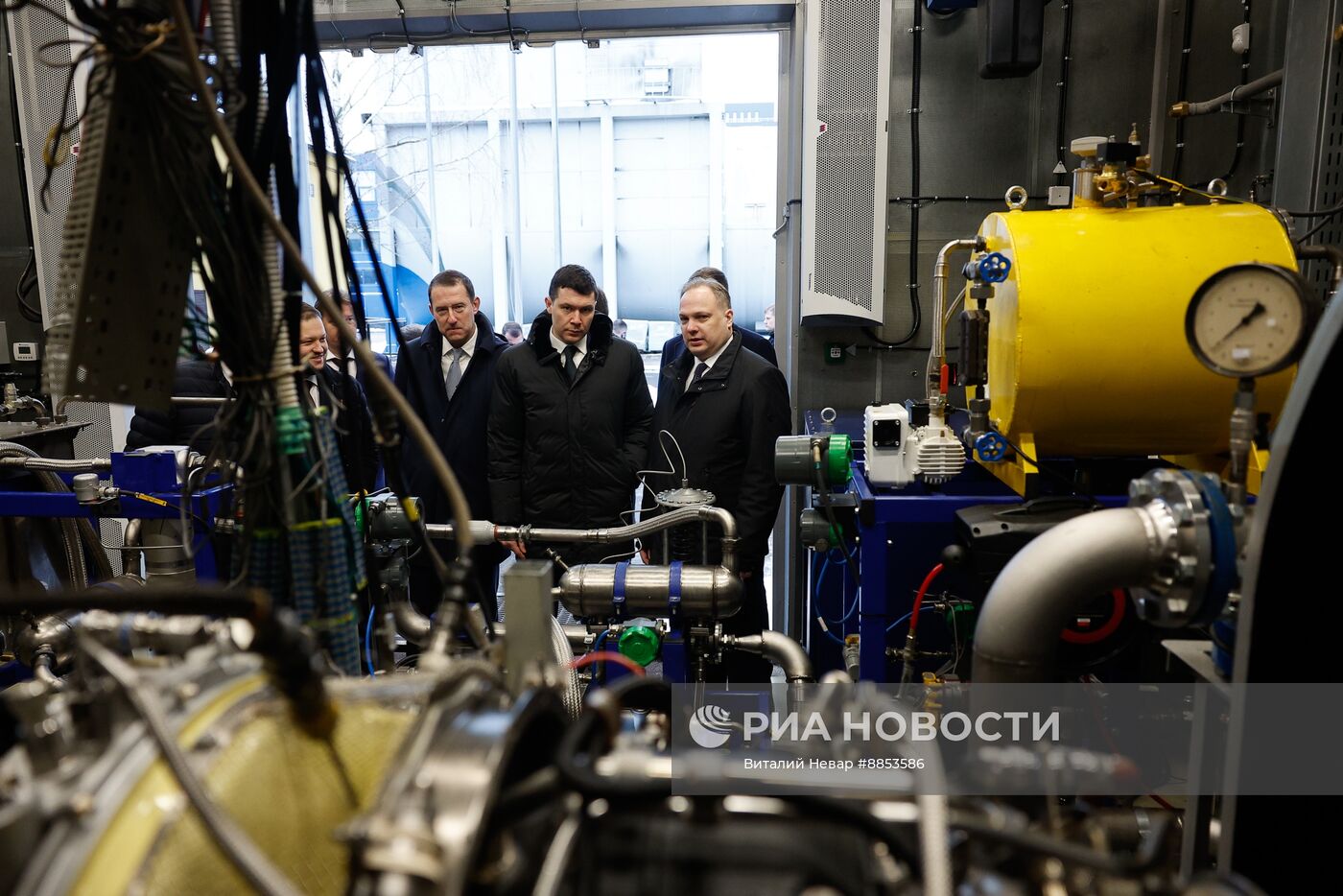 Производство газотурбинных двигателей для авиации