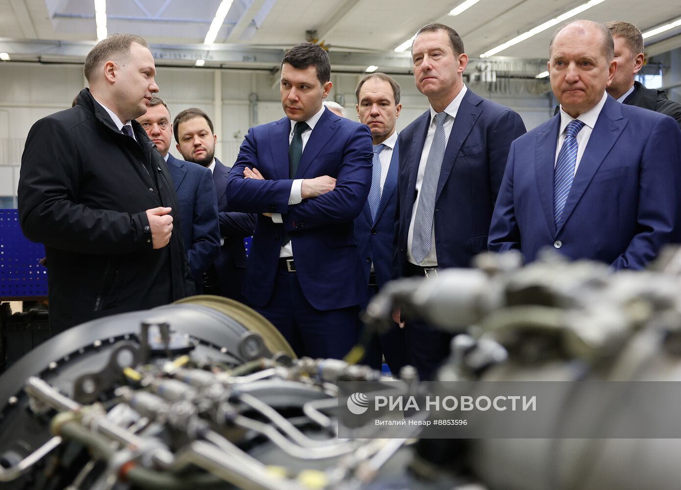 Производство газотурбинных двигателей для авиации