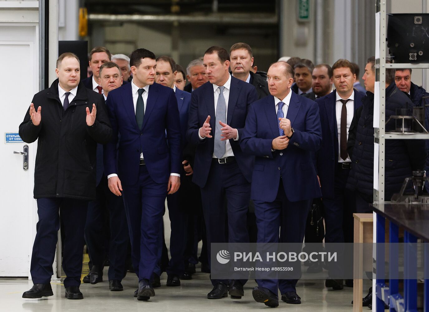 Производство газотурбинных двигателей для авиации