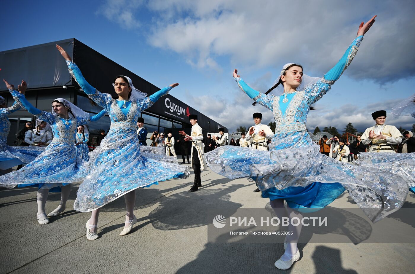 Аэропорт Сухума принял первый за почти 30 лет рейс из Москвы