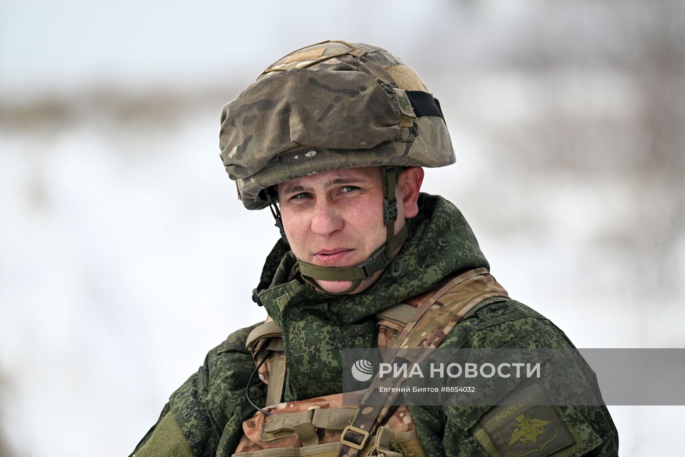 Боевое дежурство расчета ЗРК "БУК" ЦВО в ДНР