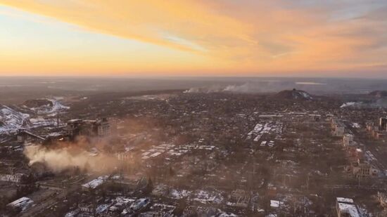 Российская армия освободила Дзержинск в ДНР