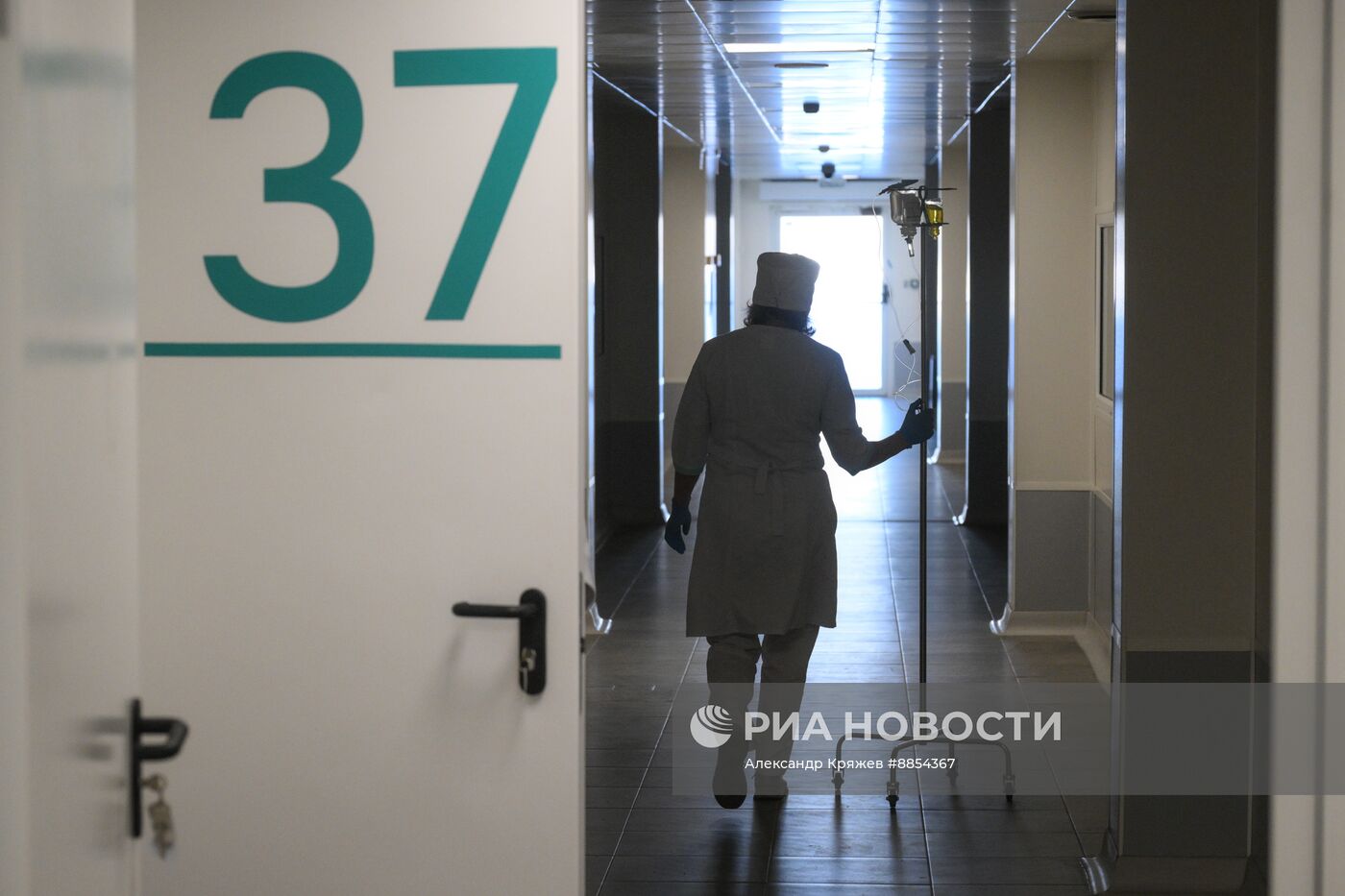 Открытие инфекционной больницы Новосибирске