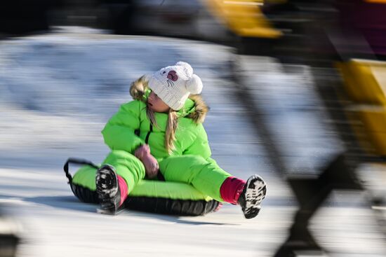 Горнолыжный курорт "Ангарский Перевал" 