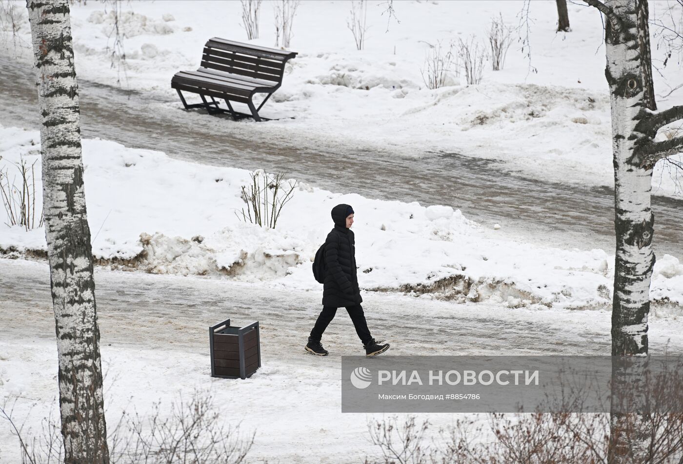 Зима в России