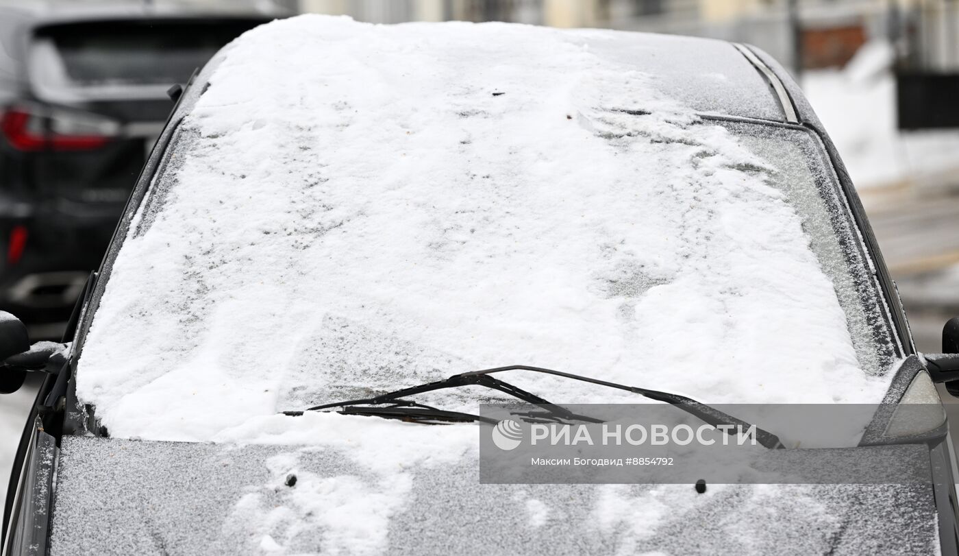 Зима в России