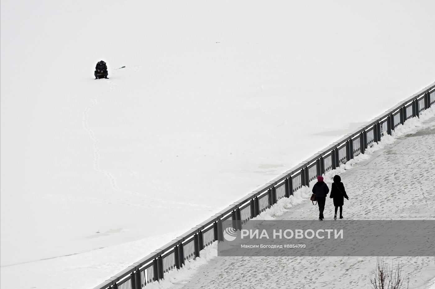 Зима в России