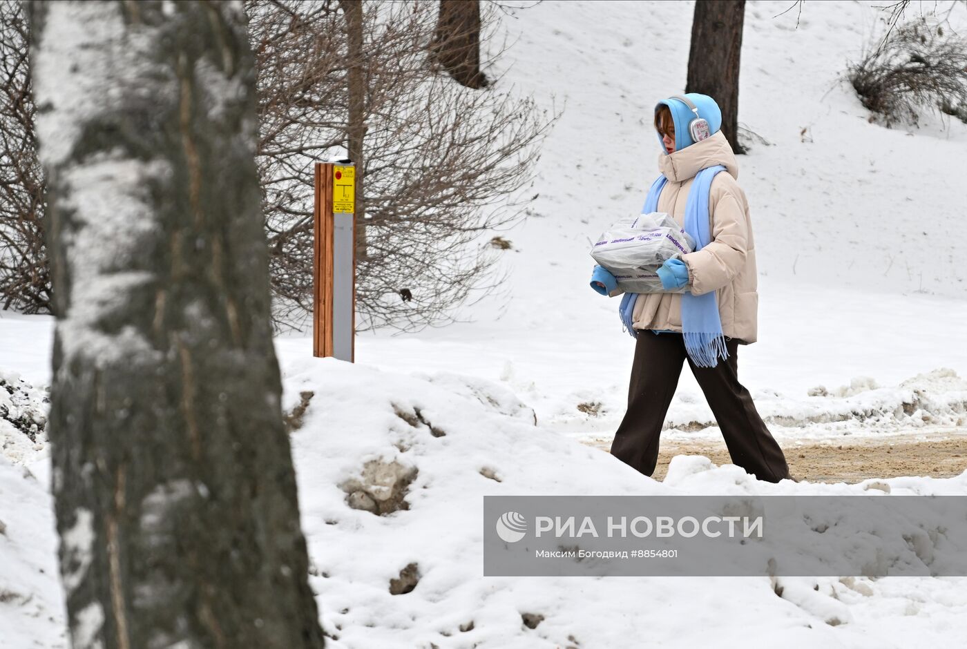 Зима в России