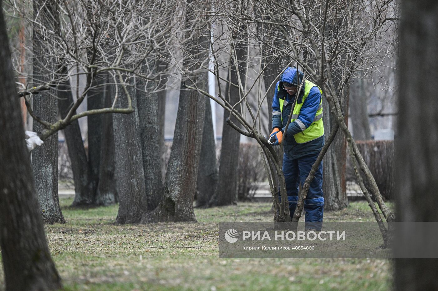 Зима в России