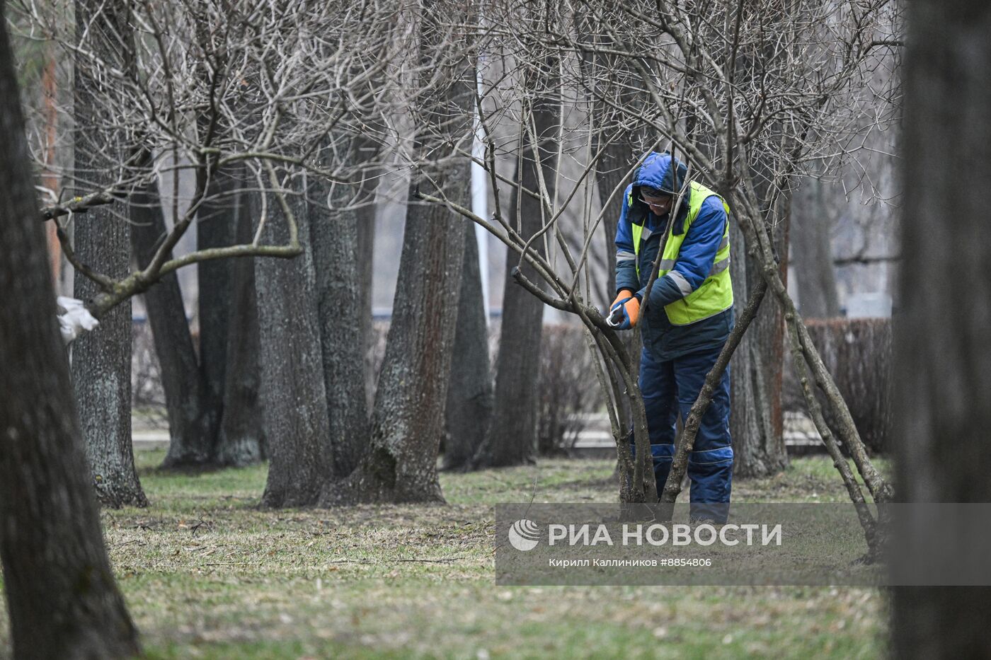 Зима в России