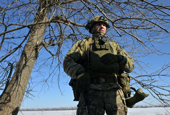 Боевая подготовка штурмовых подразделений ЦВО, участвовавших в освобождении населенного пункта Дзержинск в ДНР