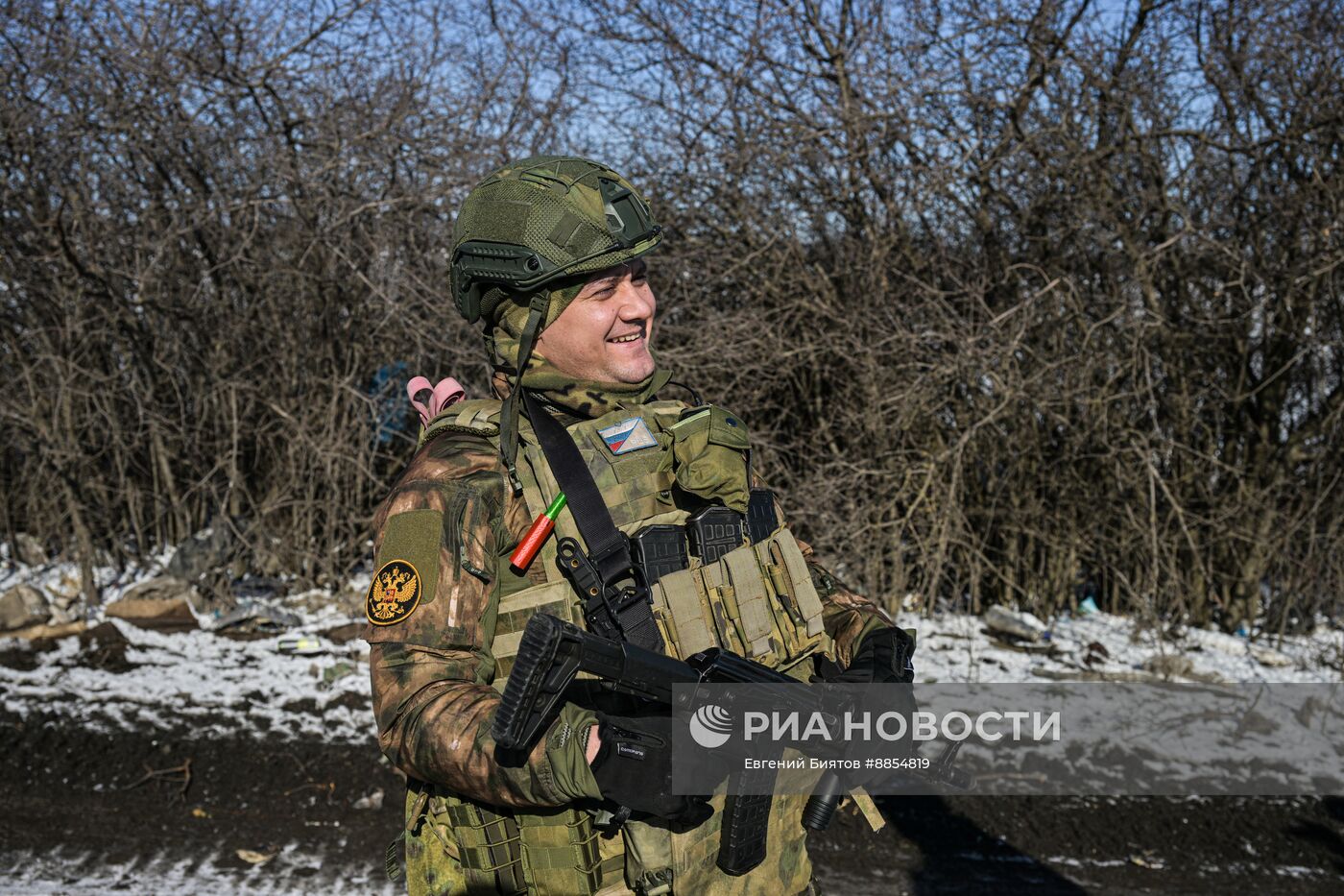 Боевая подготовка штурмовых подразделений ЦВО, участвовавших в освобождении населенного пункта Дзержинск в ДНР