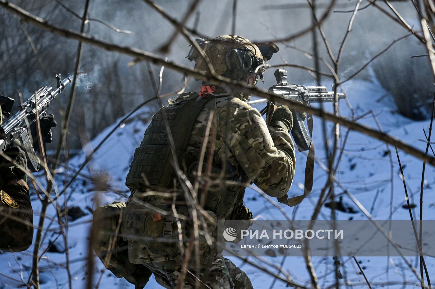 Боевая подготовка штурмовых подразделений ЦВО, участвовавших в освобождении населенного пункта Дзержинск в ДНР