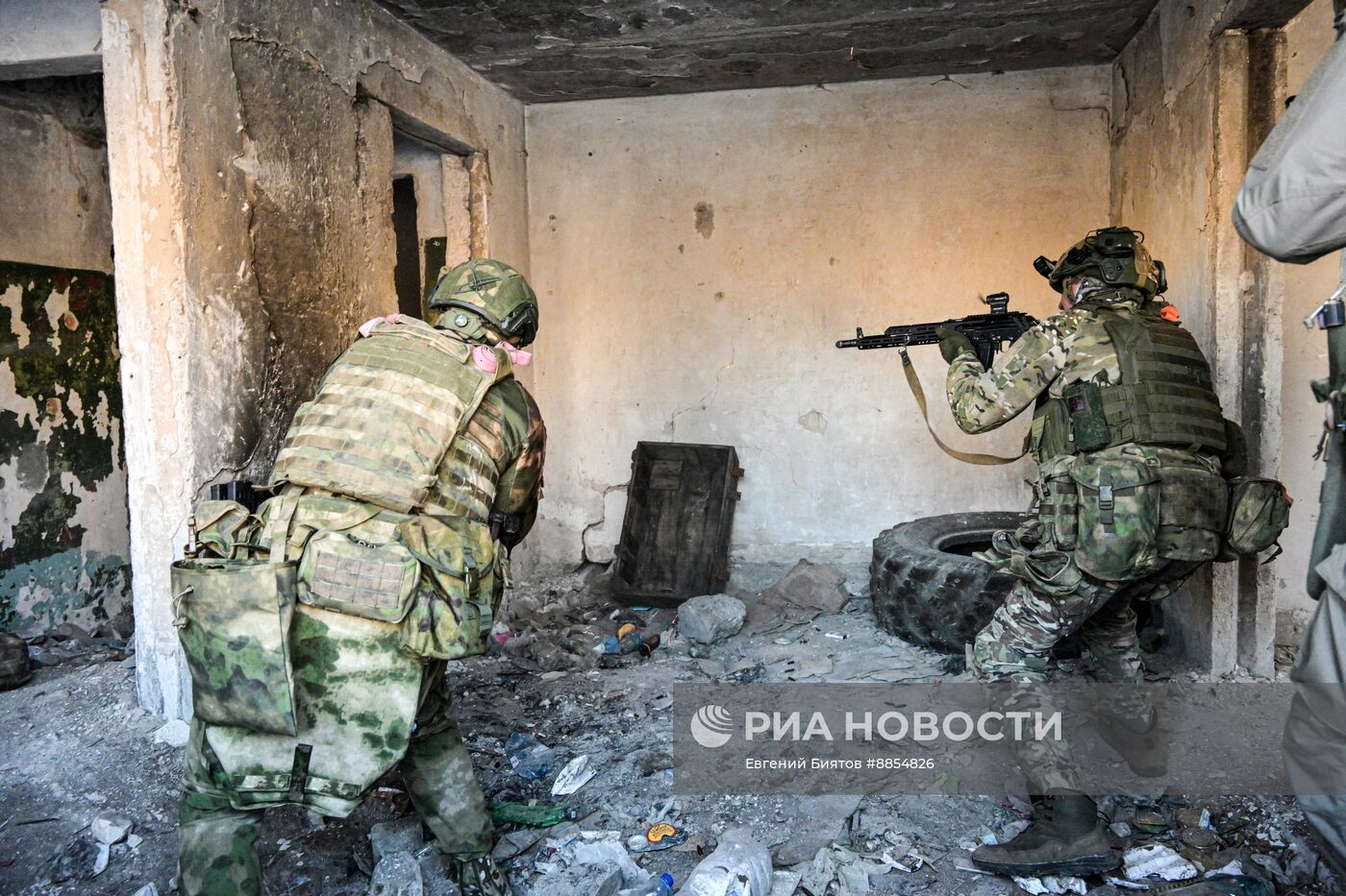 Боевая подготовка штурмовых подразделений ЦВО, участвовавших в освобождении населенного пункта Дзержинск в ДНР