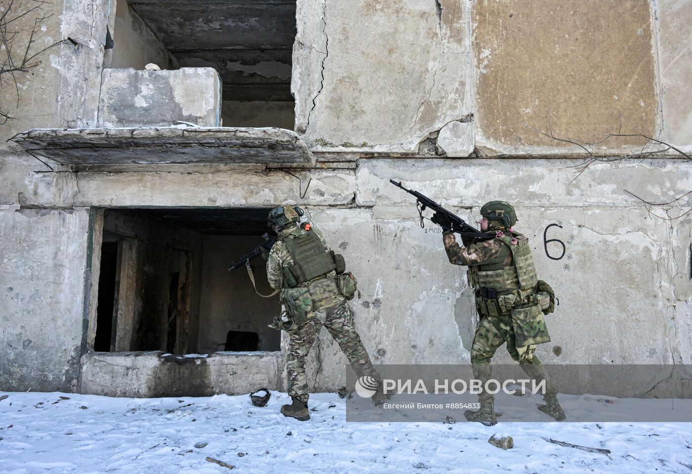 Боевая подготовка штурмовых подразделений ЦВО, участвовавших в освобождении населенного пункта Дзержинск в ДНР