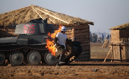Военно-историческая реконструкция "За Сталинград!"