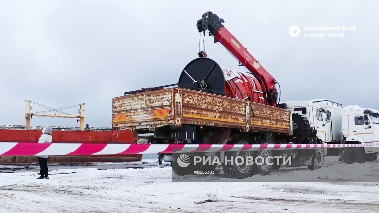 Китайское судно "Ань Янь 2" село на мель у берегов Сахалина