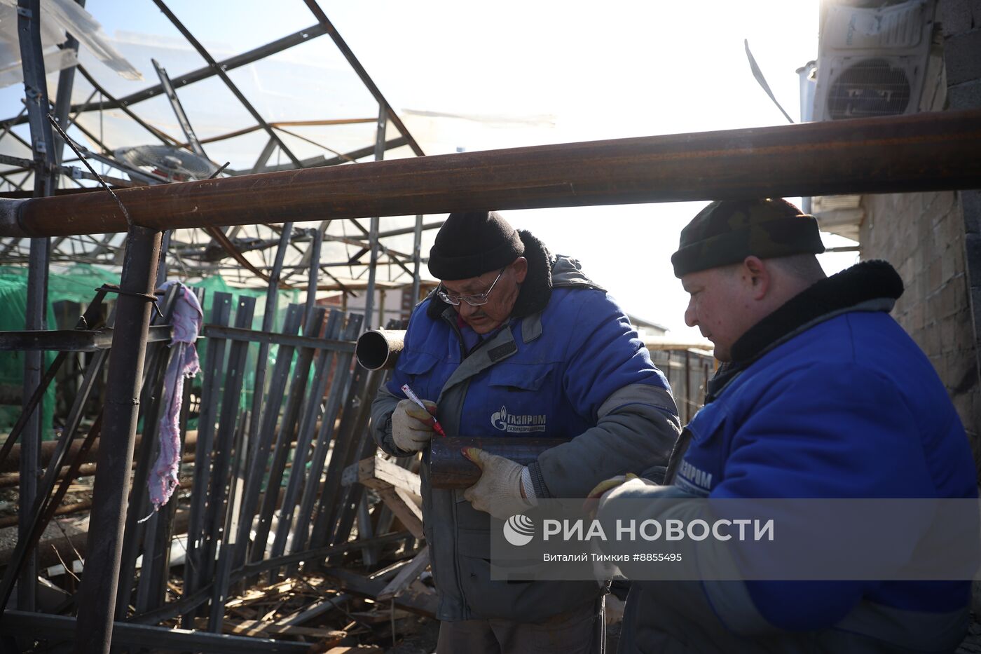 Последствия атаки БПЛА в Краснодарском крае