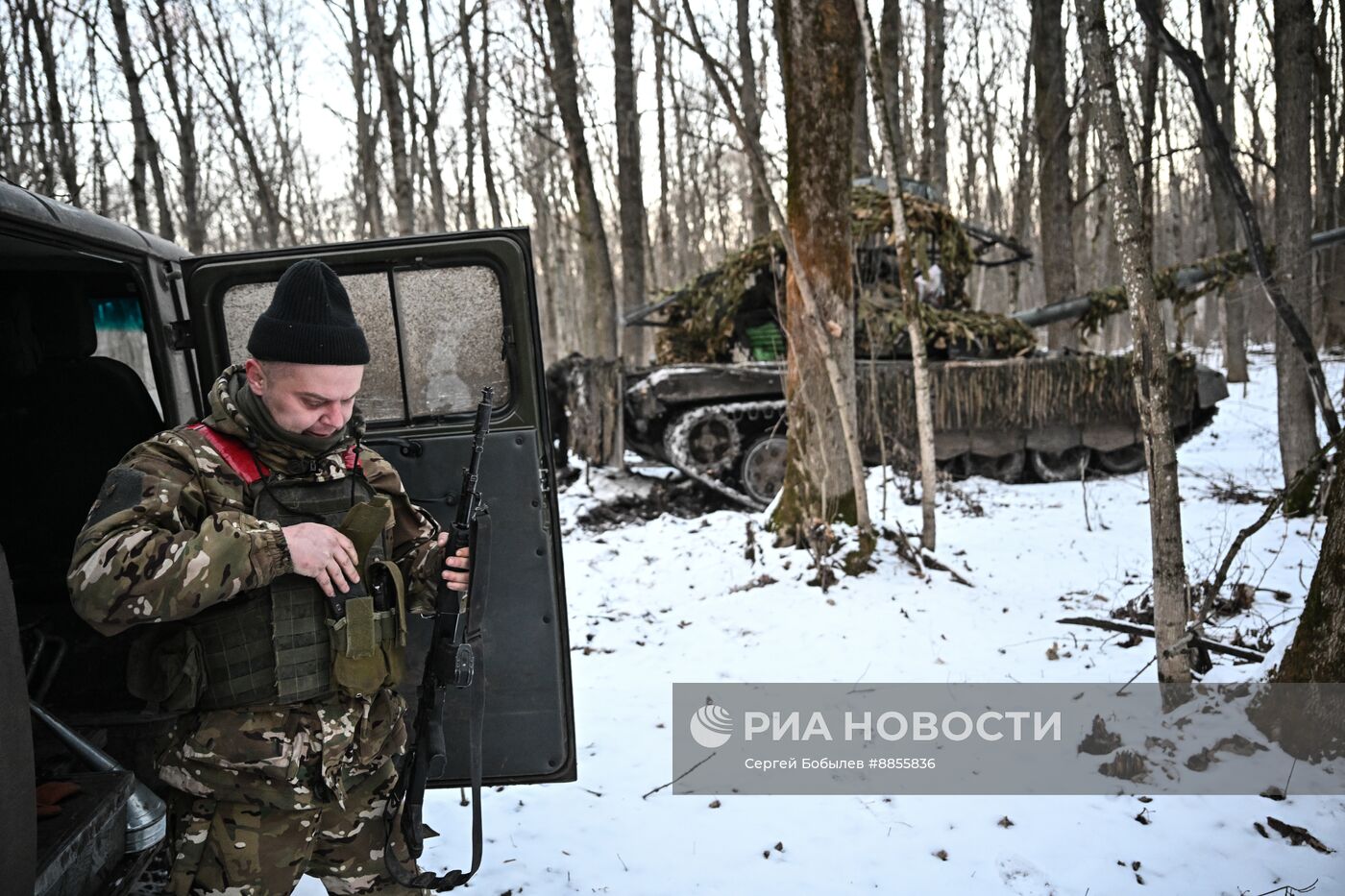 Работа сводной артиллерийской группы "Пресса" спецназа "Ахмат"