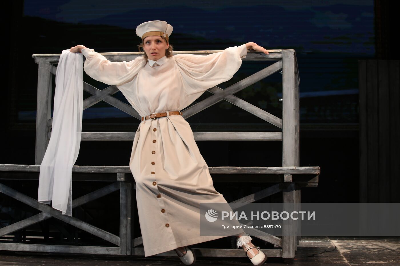Спектакль "Дама с собачкой" в Московском Губернском театре 