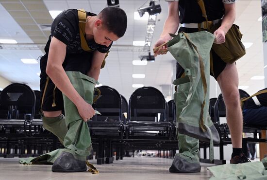 Спартакиада по военно-прикладным видам спорта среди кадет