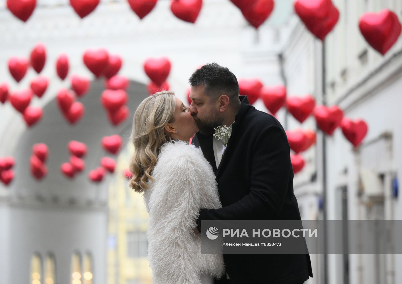 День святого Валентина в Москве