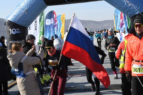 Ледовый полумарафон "Magic Vladivostok Ice Run 2025"