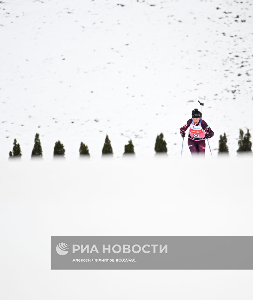 Кубок сильнейших. Биатлон. Спринт. Женщины