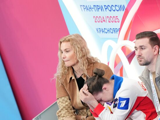 Финал Гран-при России по фигурному катанию. Женщины