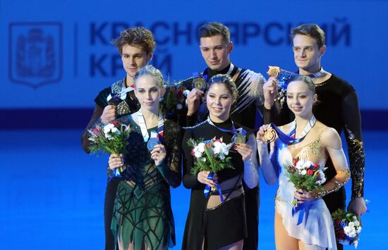 Финал Гран-при России по фигурному катанию. Награждение