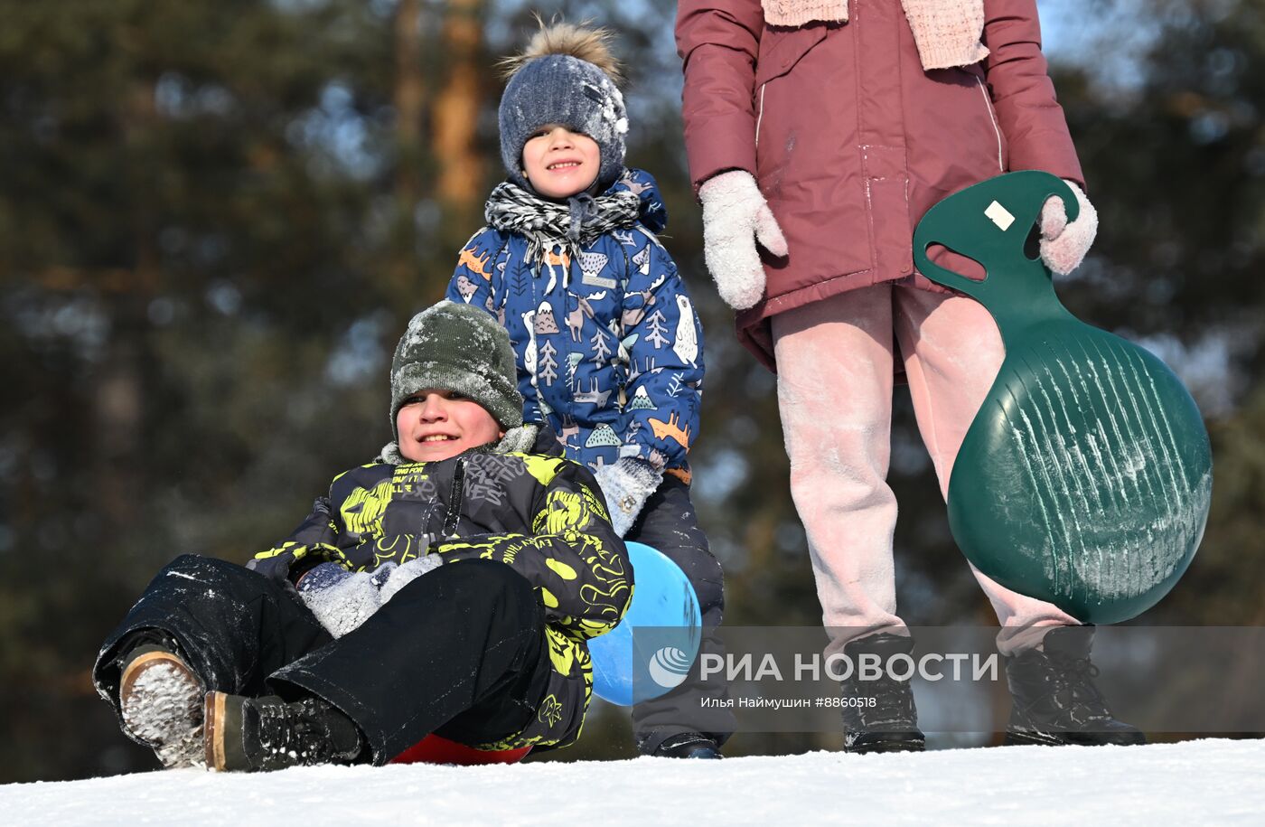 Зима в Сибири
