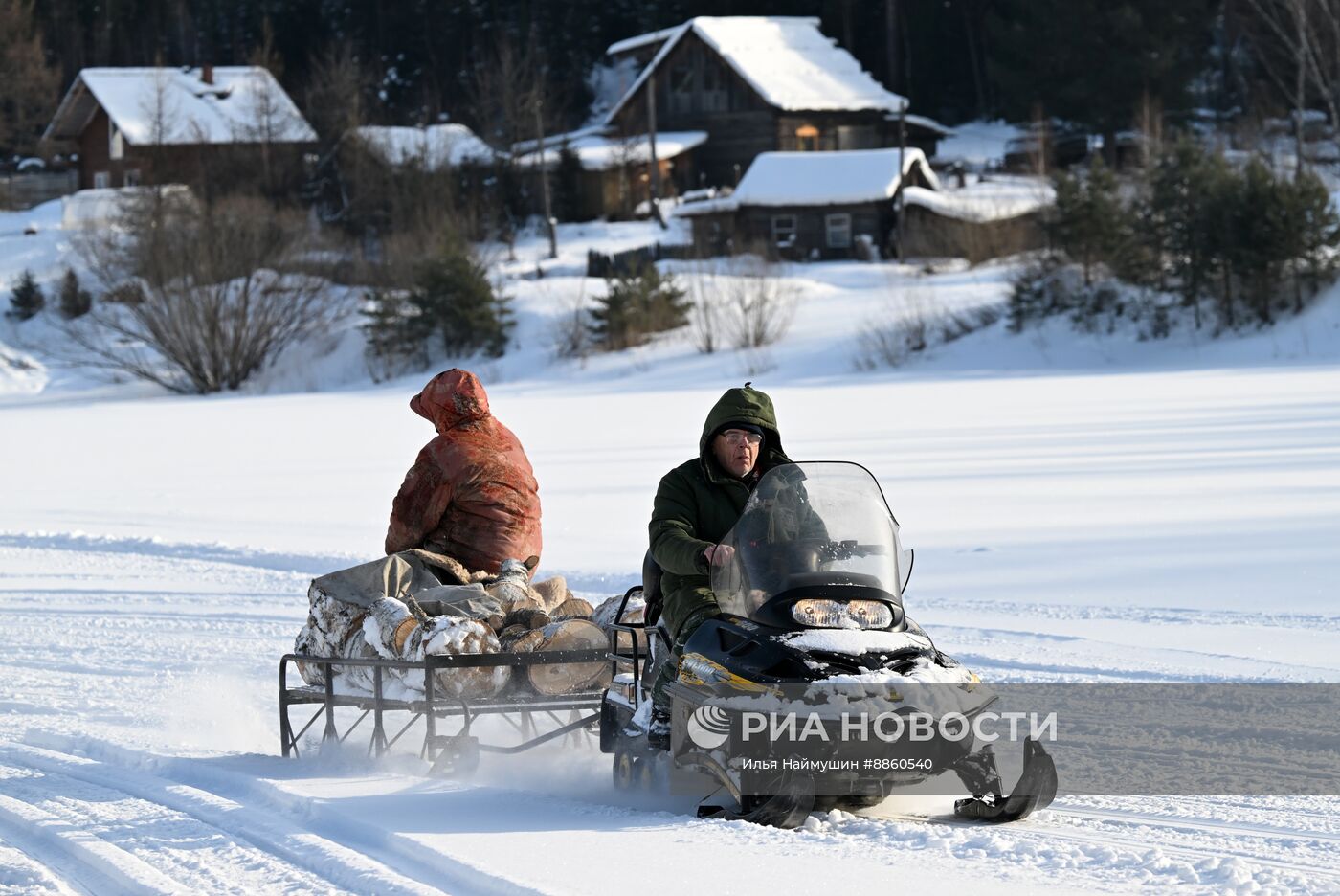 Зима в Сибири