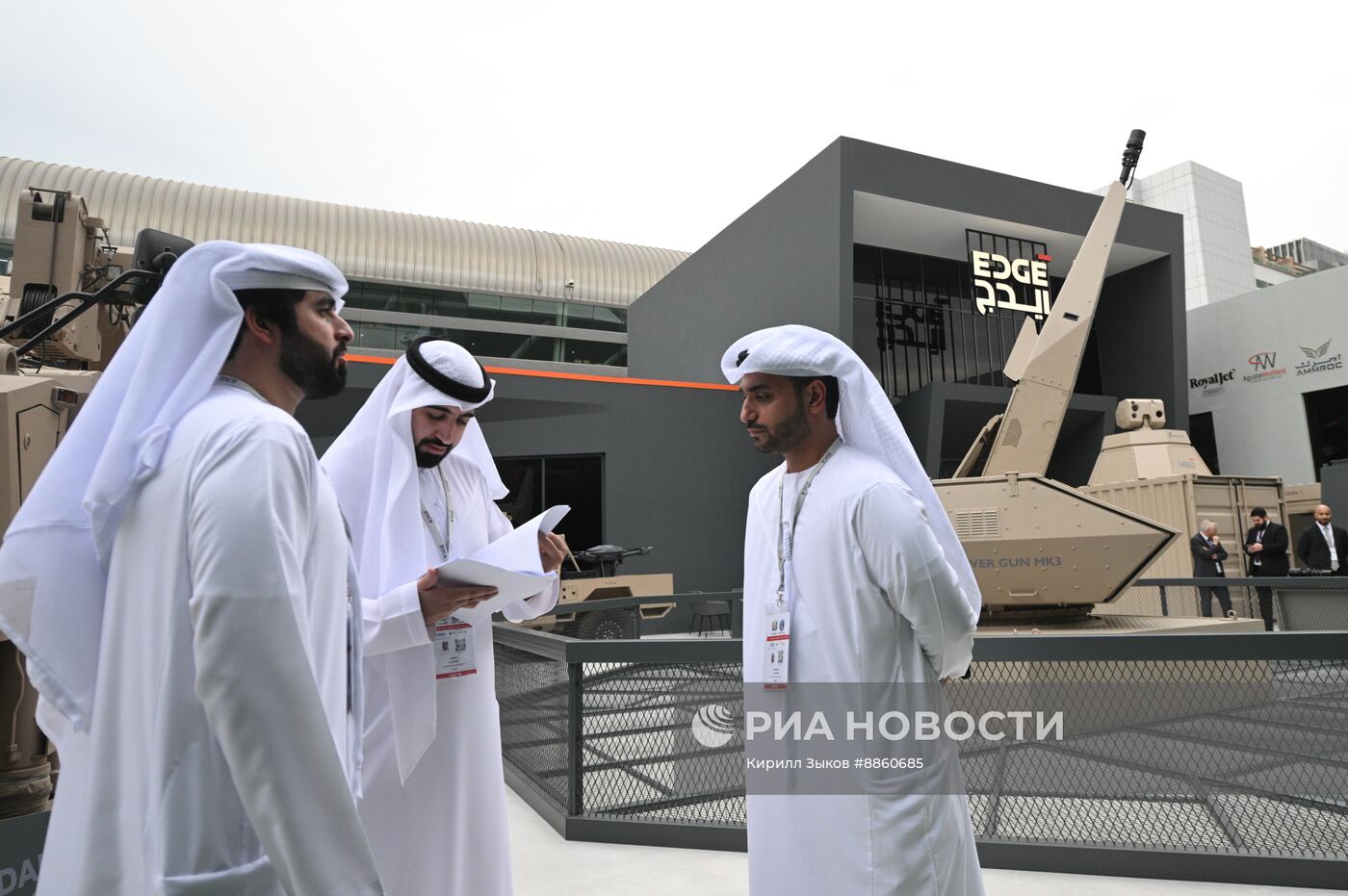 Выставка IDEX 2025 в ОАЭ